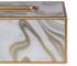 Golden Marble Tissue Box
